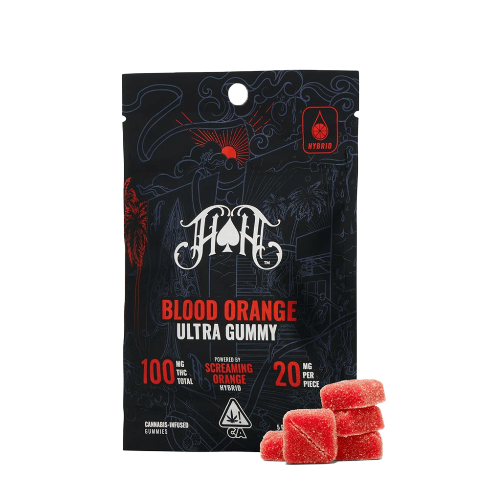 Blood Orange Gummies (100MG) (5Pk) - Heavy Hitters - null - $16 - Edible
