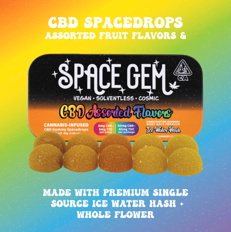 Space Gem: CBD:THC Gummy SpaceDrops 10ct - 100mg