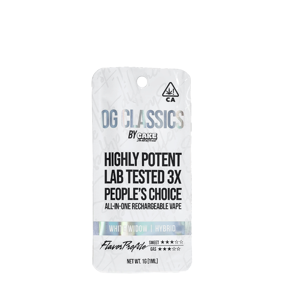 White Widow OG Classics All-In-One Vape (1G) - Cake -  - $20 - Cartridge