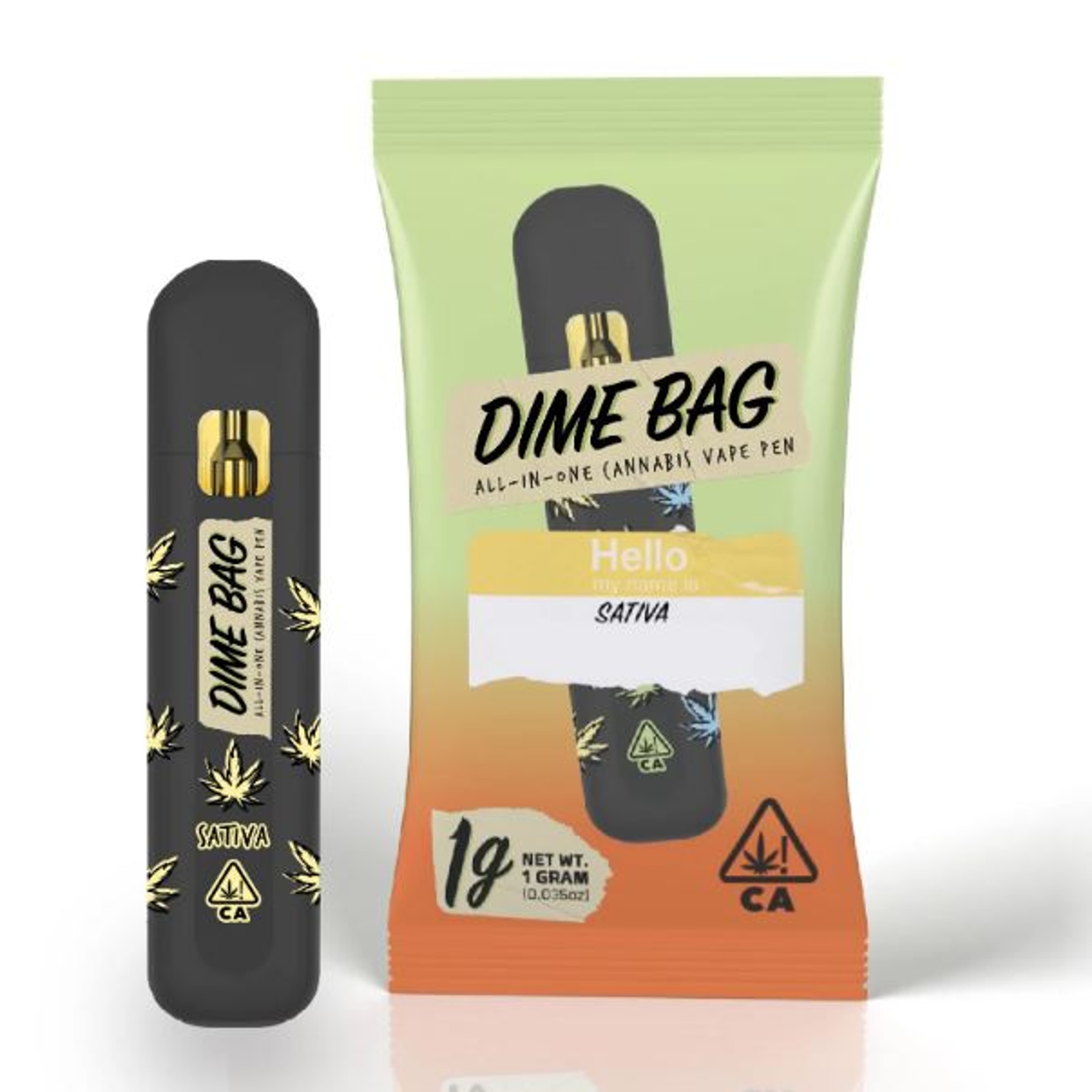 Mango Lemonade AIO 1g - Dimebag - - $24.25 - Vapes