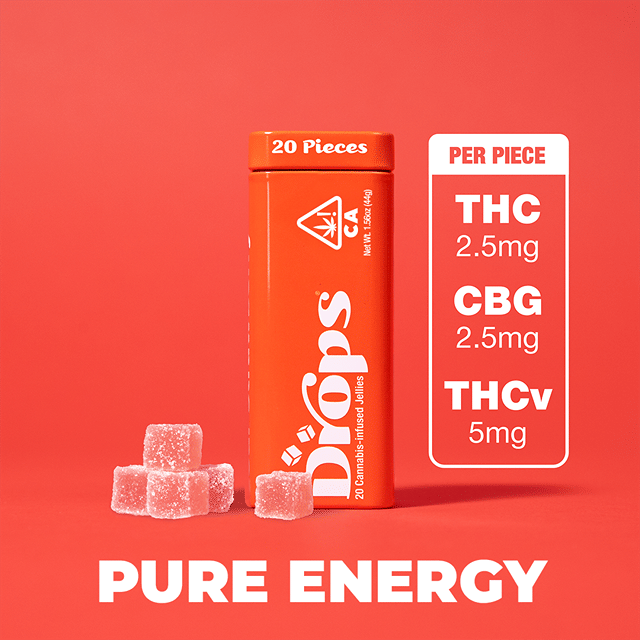 Strawberry"Pure Energy" 100mg plus THCv