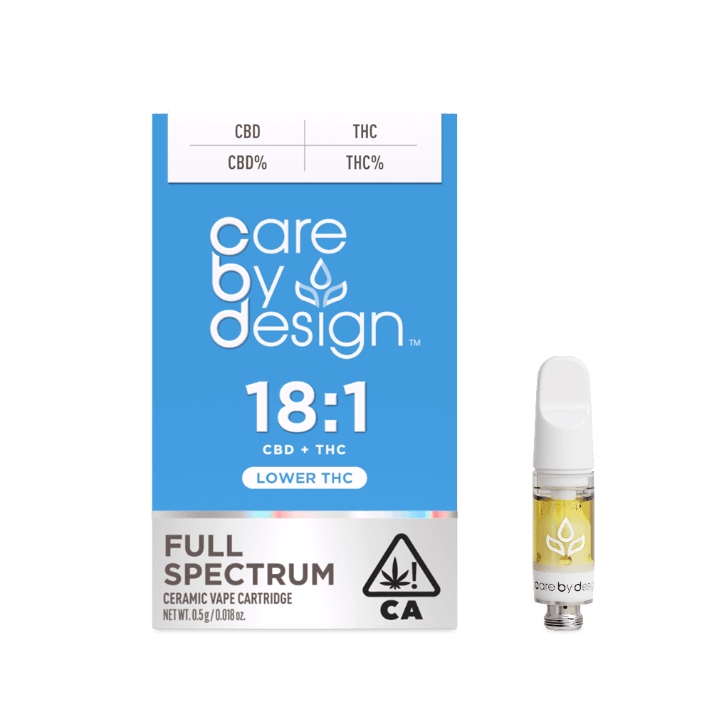 18:1 Cartridge (1G) - Care By Design -  - $40 - Cartridge