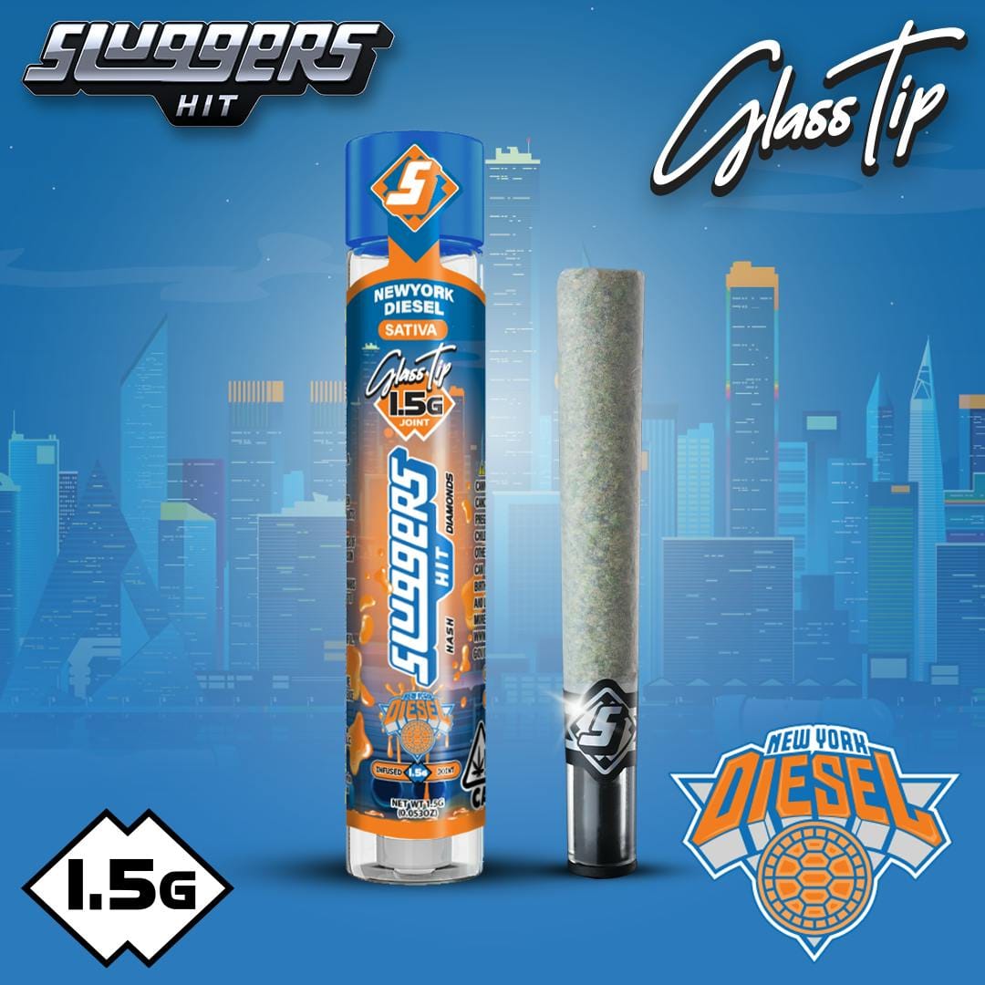 NYC Diesel Sluggers - Infused Preroll - 1.5g - SLUGGERS -  - $13 - Pre-Rolls