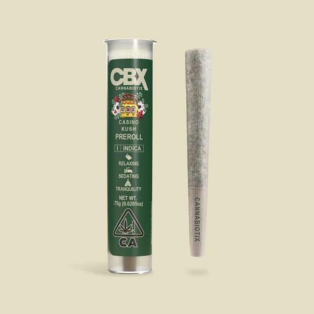 CBX - Casino Kush - 0.75g Pre-Roll
