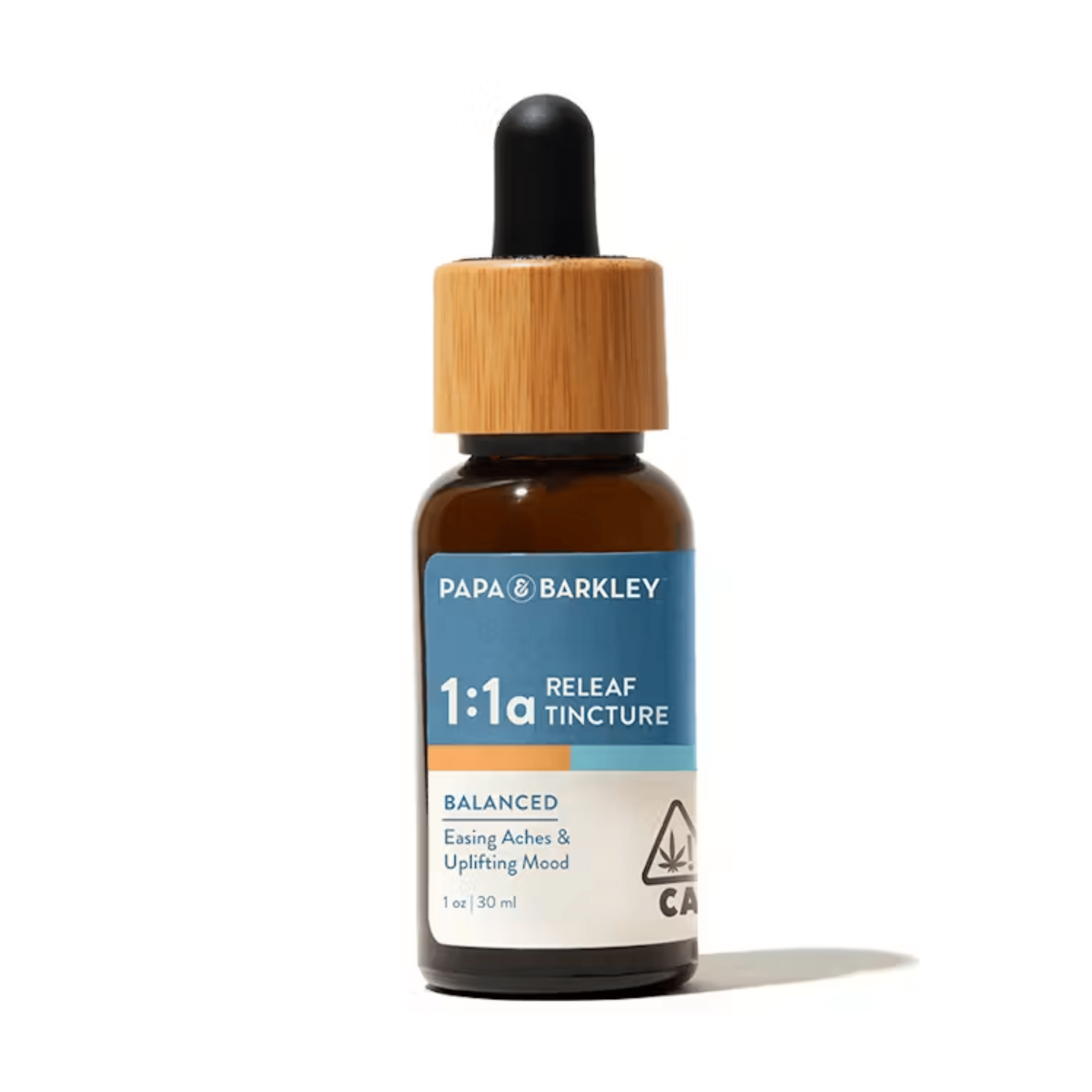 Tincture: THCA Releaf 1:1 (30ML) 900MG - Papa & Barkley - null - $80 - Tincture