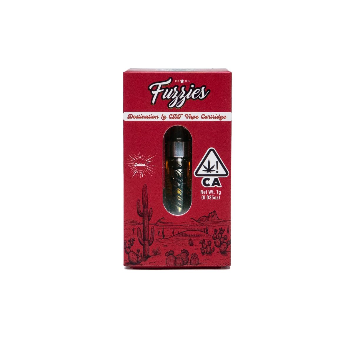 Fruit Punch 1g Vape Cart - FUZZIES -  - $15 - Vapes