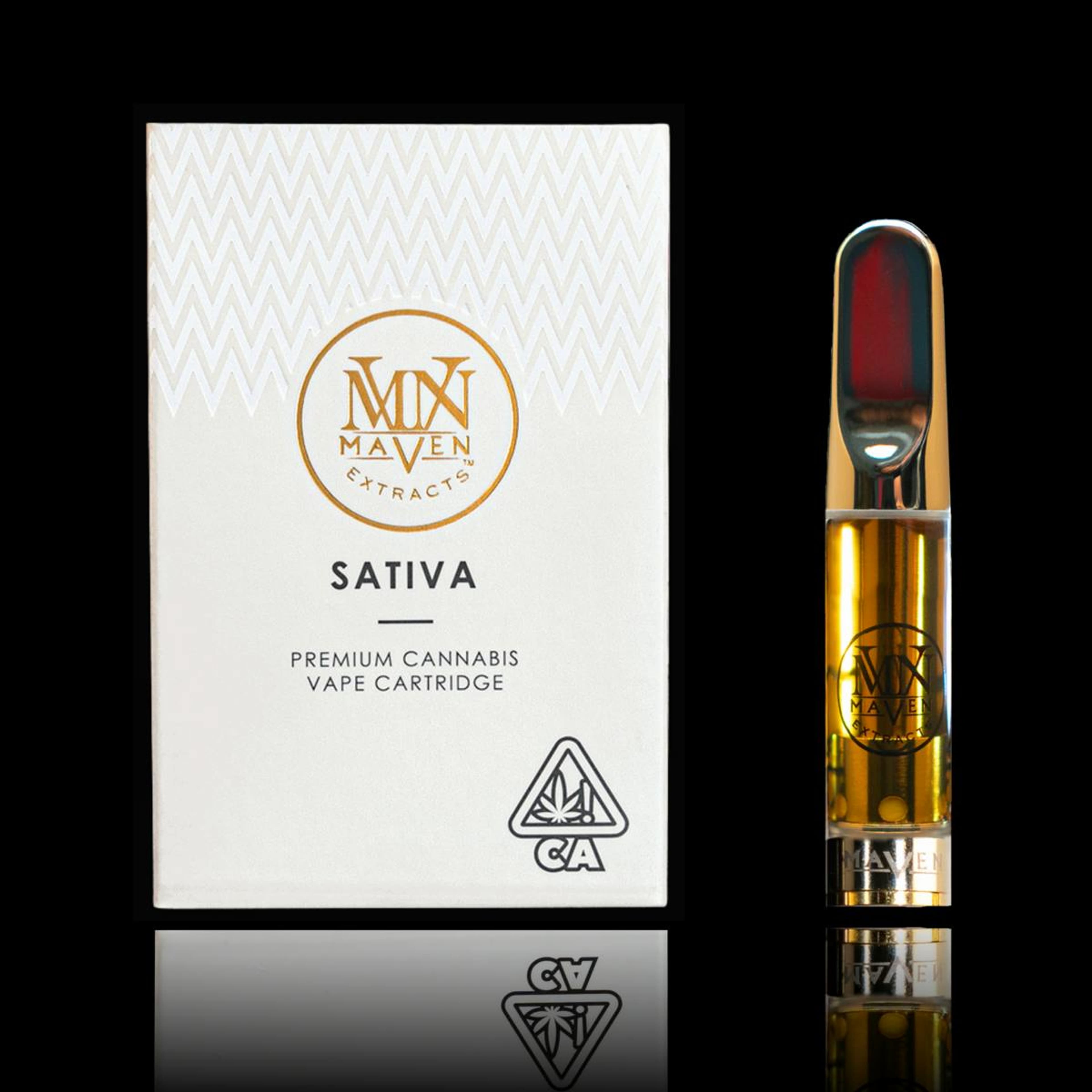 Chrome Dome Gold Blend Cart - Maven Genetics - - $18.01 - Vapes