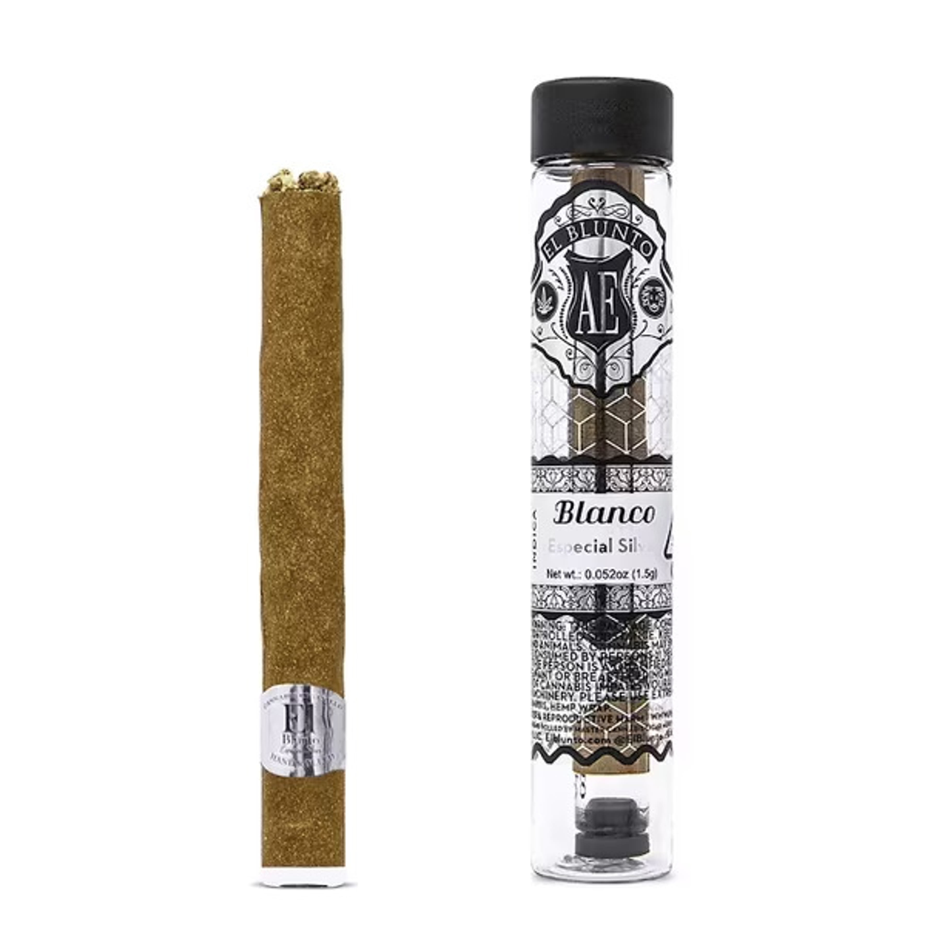 Blanco Especial Silver Blunt - El Blunto - 1.5 Gram - $16 - Pre-Rolls