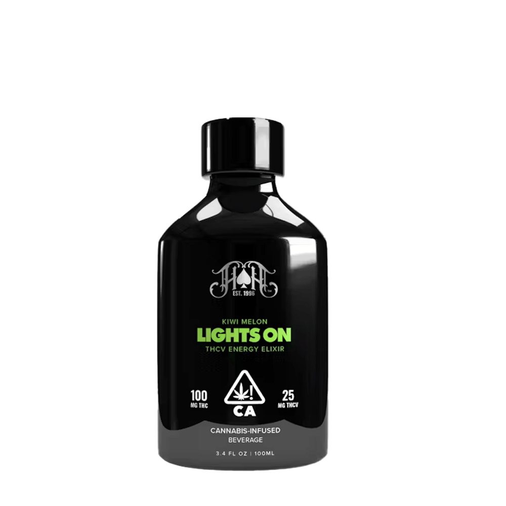 Kiwi Melon Lights On Thcv + Caffeine Elixir (4:1) (100Mg) - Heavy Hitters - null - $16 - Beverage