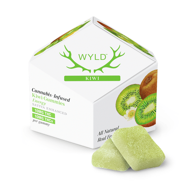 Kiwi 1:1 THCv + Sativa Enhanced Gummies - 200mg