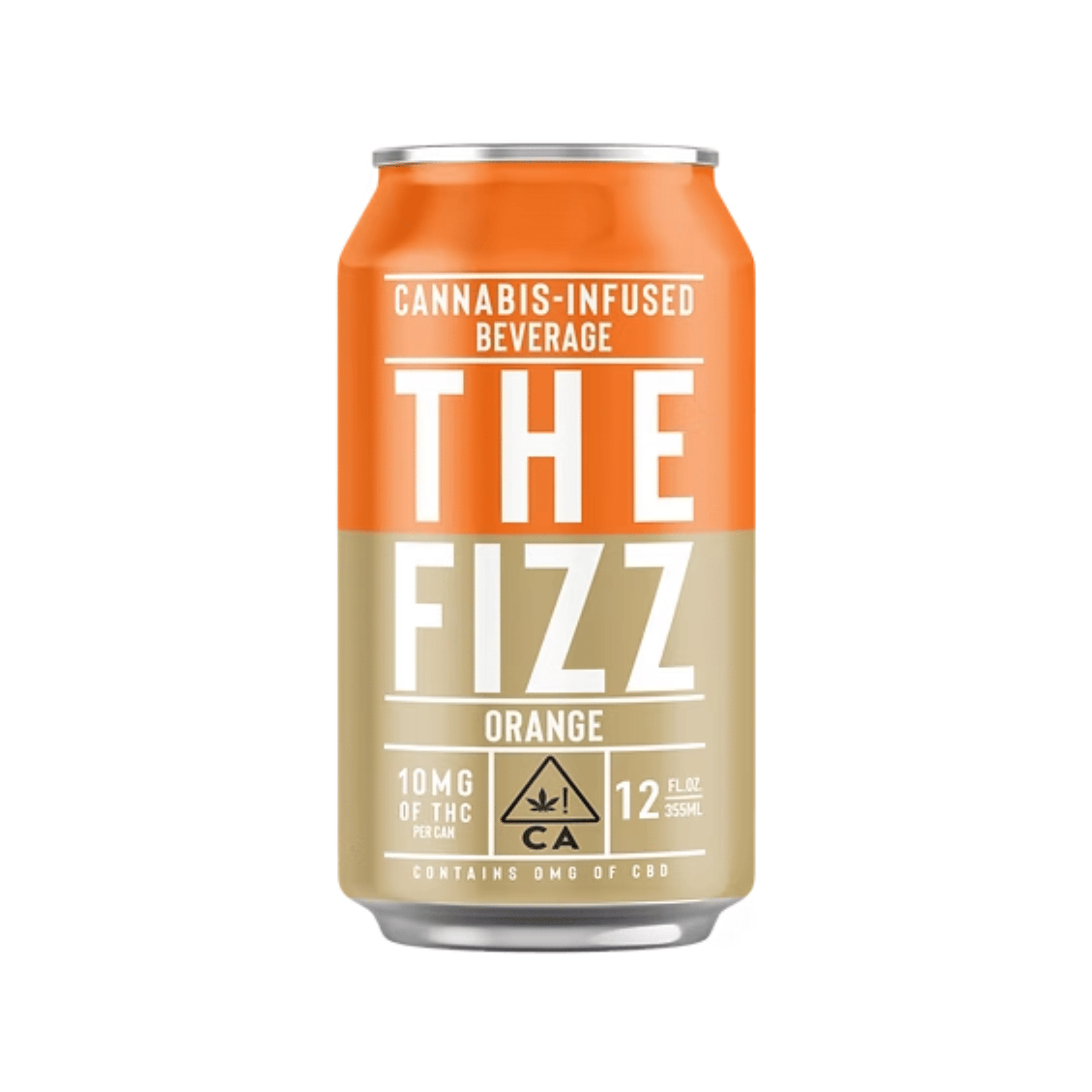 The Fizz | Orange Infused Beverage 10mg 12oz - Manzanita Naturals - - $6 - Beverages/Drinks