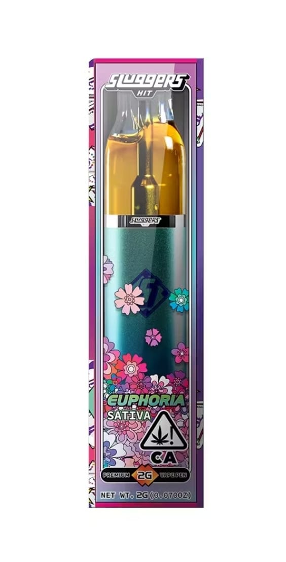 2g! Sluggers Disposables  Vape  liquid diamonds/live resin -  Euphoria -  - $69.99 - Vape