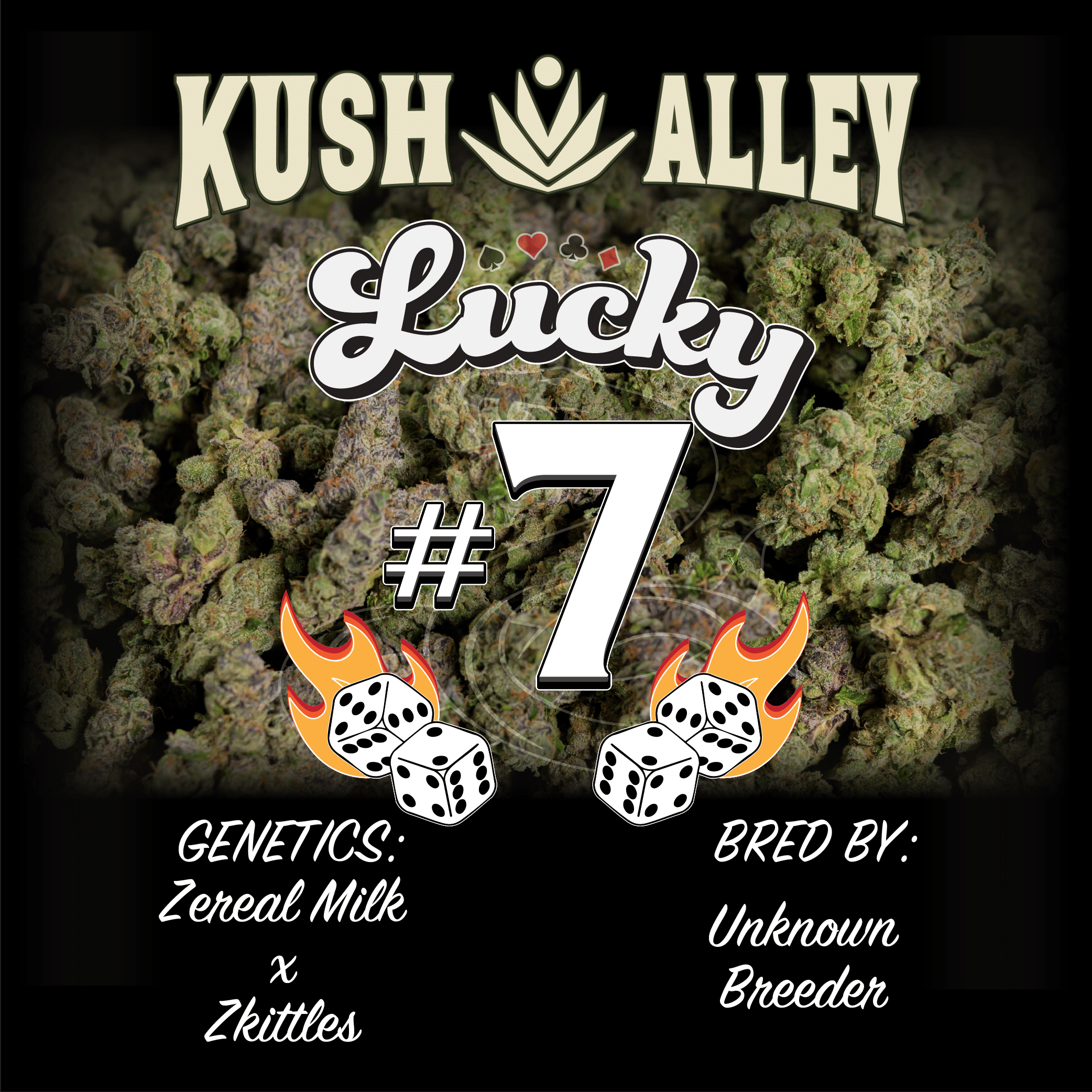 Lucky 7 - Kush Alley Premium - 4 Grams - $35 - Flower