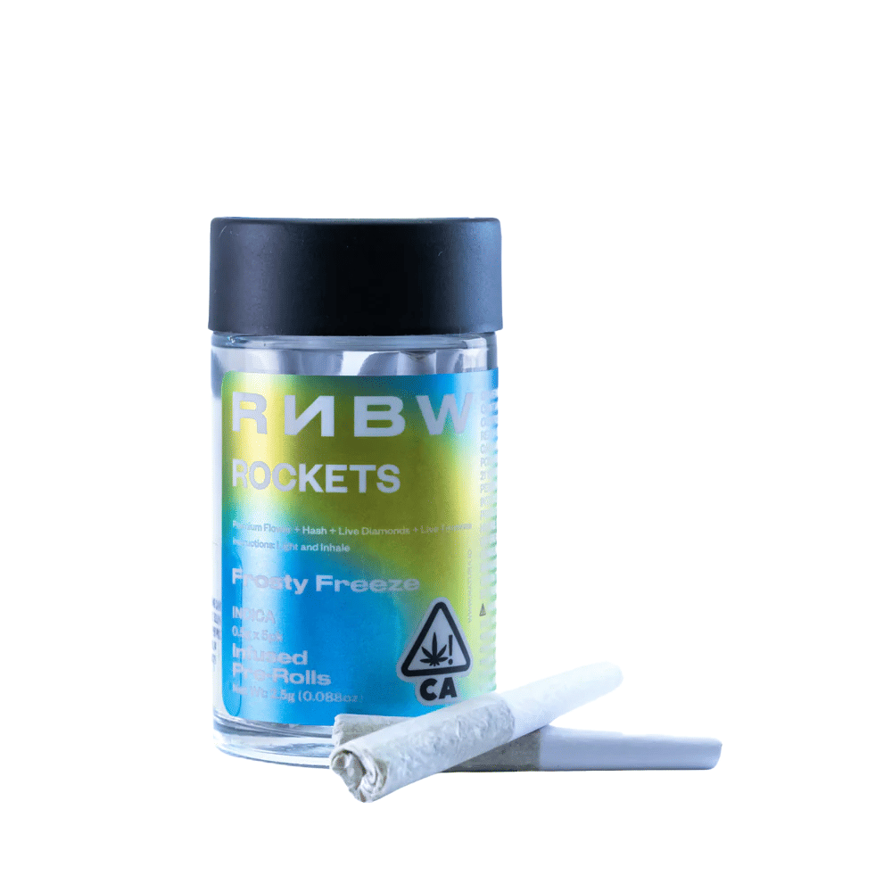 Frosty Freeze Infused Pre-Rolls (5Pk) (2.5G) - Rnbw - (5Pk) (2.5G) - $30 - Preroll