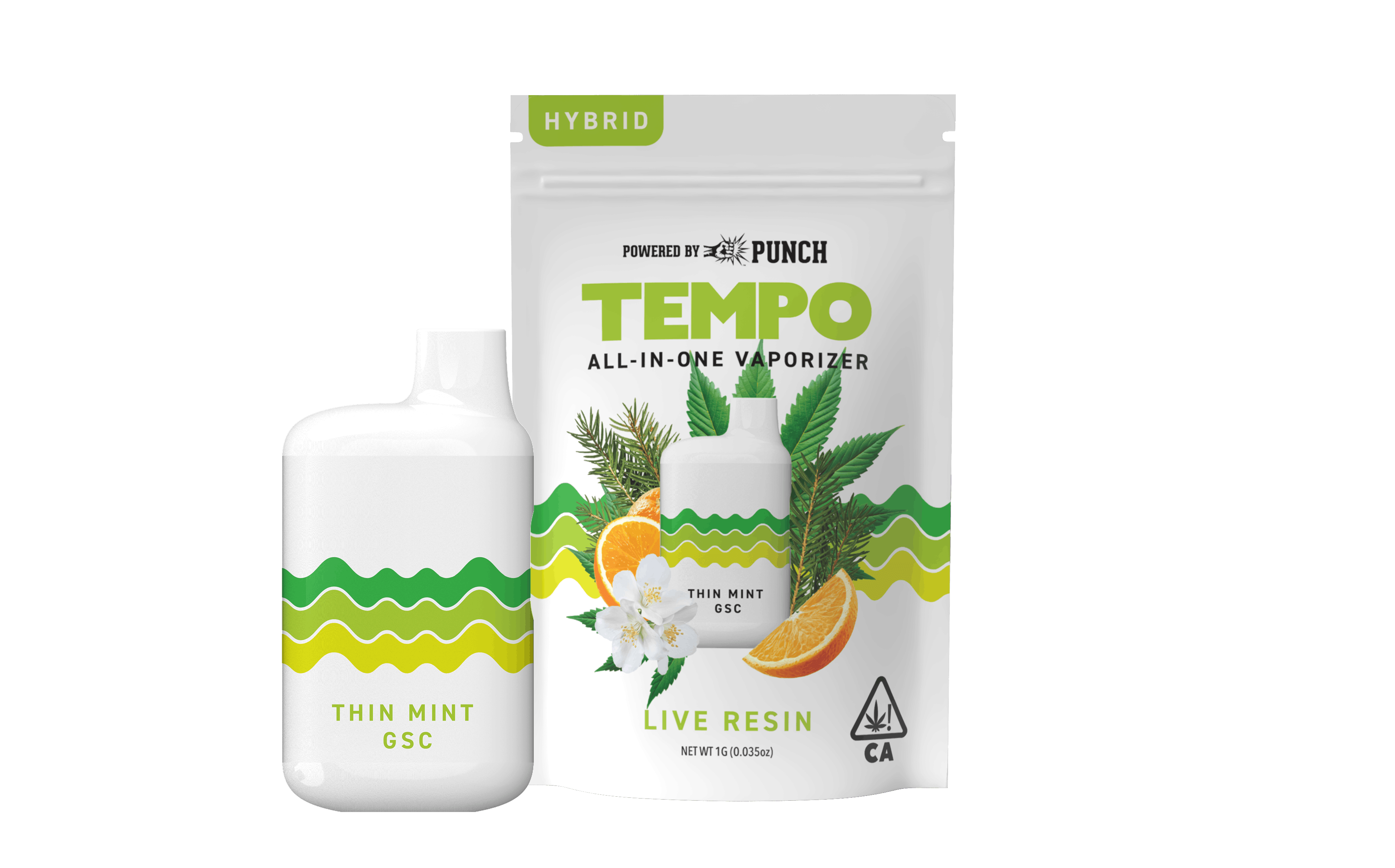 Thin Mint GSC - Live Resin - Disposable - Tempo - One Gram - $35.99 - Disposable Vape (All-In-One, Battery Built-In)