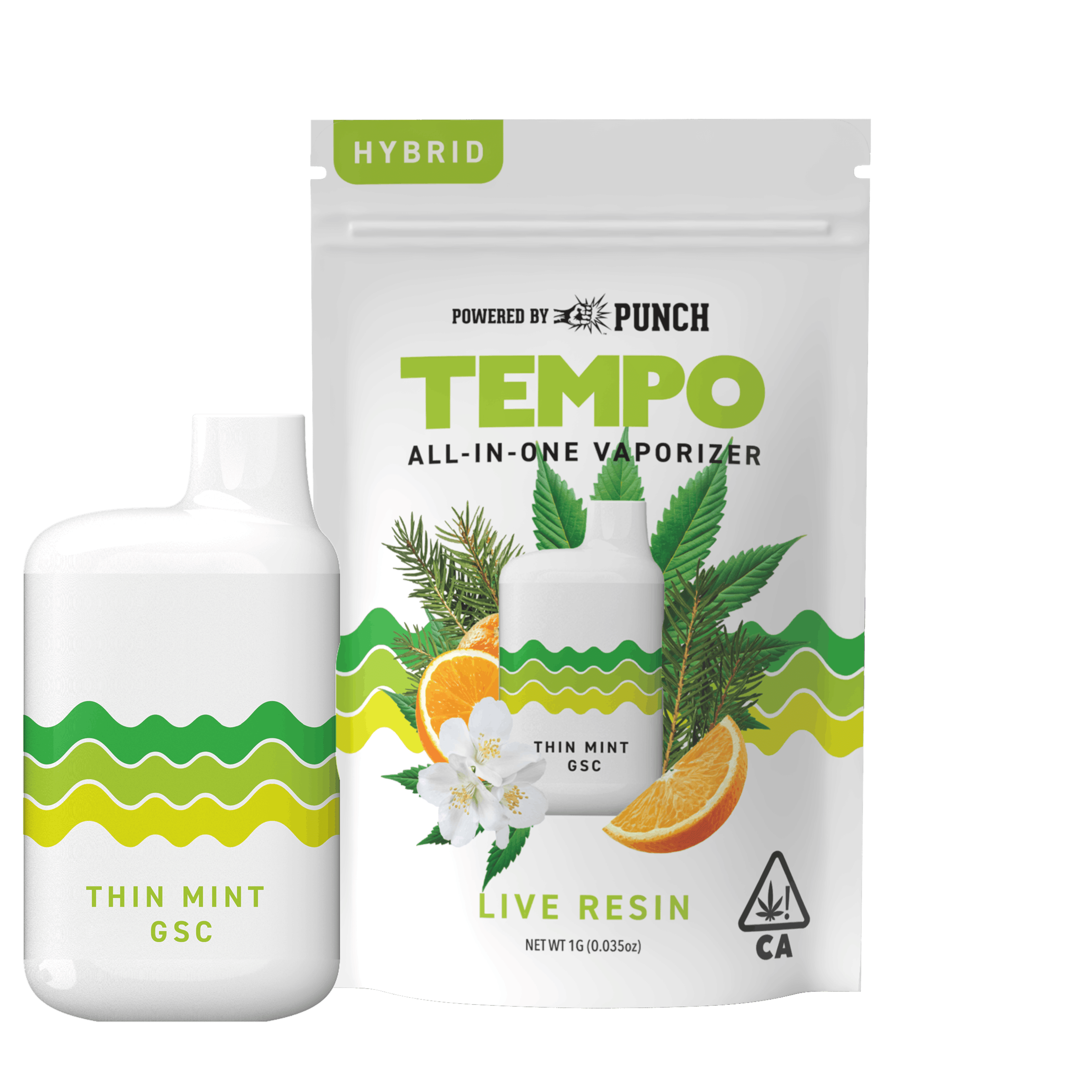 Thin Mint GSC - Live Resin - Disposable - Tempo - One Gram - $35.99 - Disposable Vape (All-In-One, Battery Built-In)