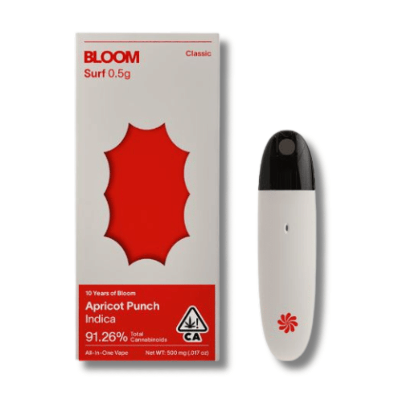 Apricot Punch Classic Surf .5g AIO - Bloom -  - $21.50 - Vapes
