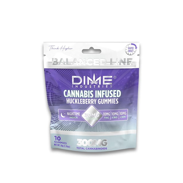 Huckleberry | 1:1:1 THC:CBD:CBN Gummies