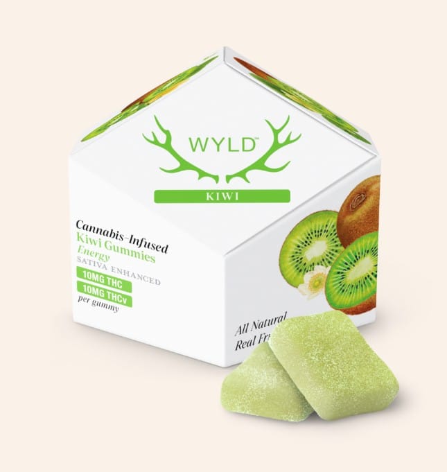Wyld - Kiwi 1:1 THC:THCV Gummies - Wyld - Wyld - Kiwi 1:1 THC:THCV Gummies - $24 - Edible