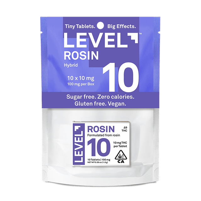 LEVEL 10 | Rosin Tab | Sativa | 10mg | 10pk