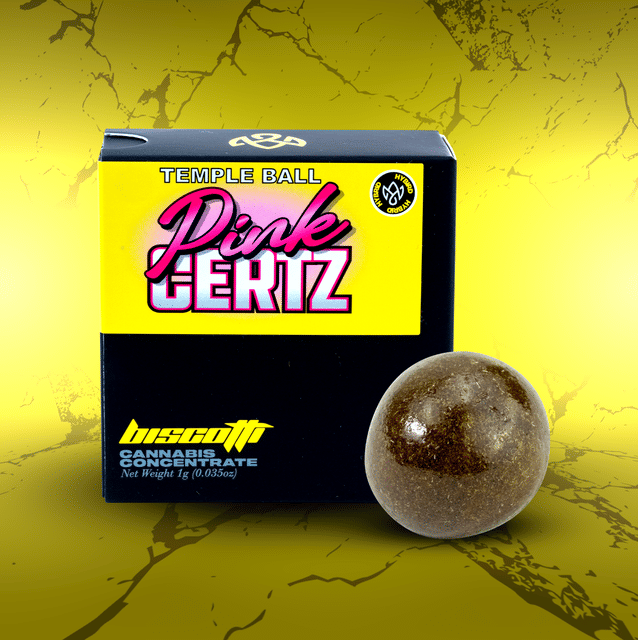 Biscotti: Pink Certz Temple Ball