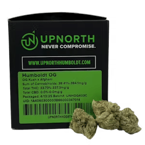 Humboldt OG - Up North Humboldt - Eighth - $60 - Flowers