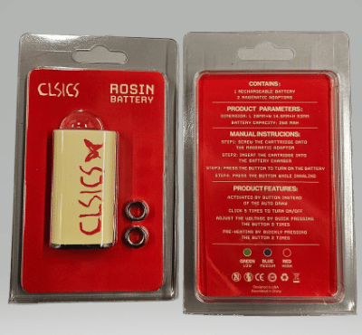 CLSICS: Standard 510 Thread Adjustable Voltage Battery - CLSICS -  - $25 - Batteries & Accessories