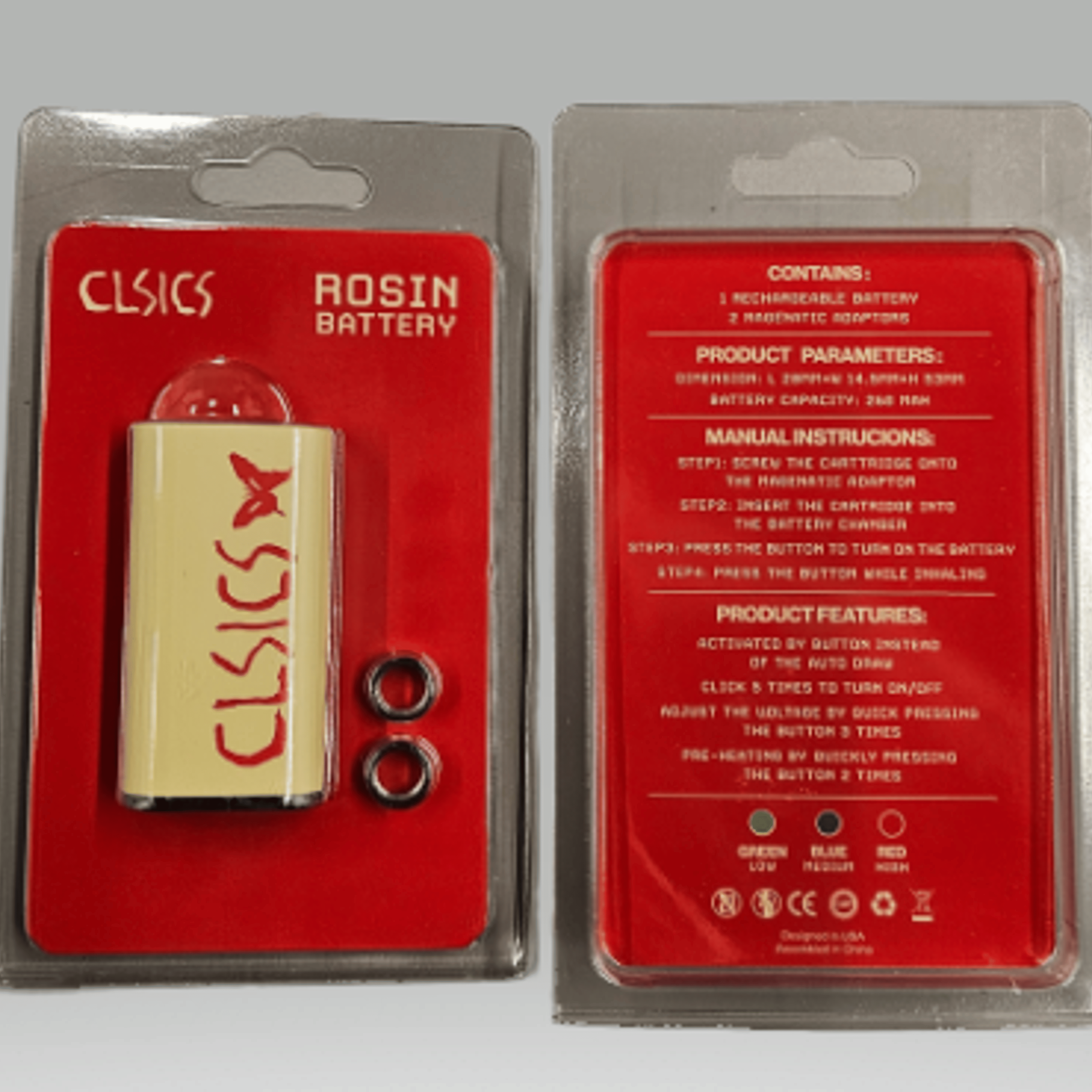 CLSICS: Standard 510 Thread Adjustable Voltage Battery - CLSICS - - $25 - Batteries & Accessories