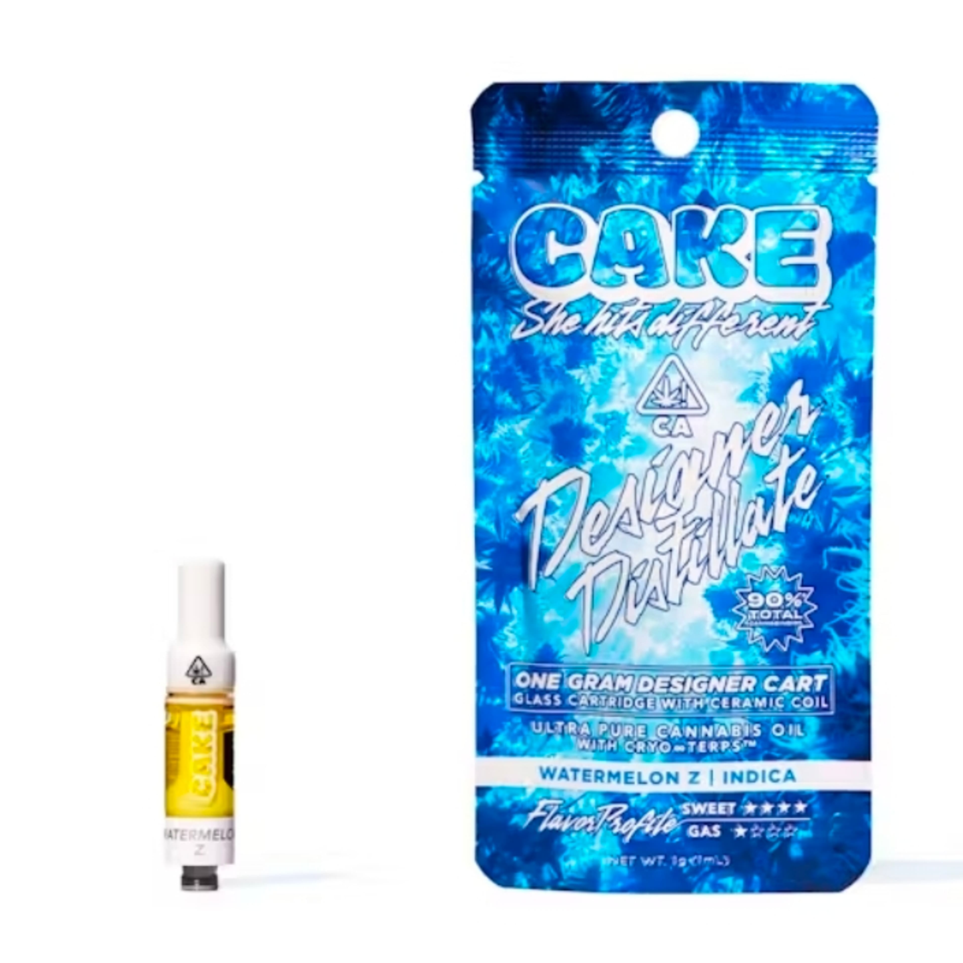 CAKE - Cart - 1 gram 510 Thread - Watermelon Z - - $35.99 - Vape