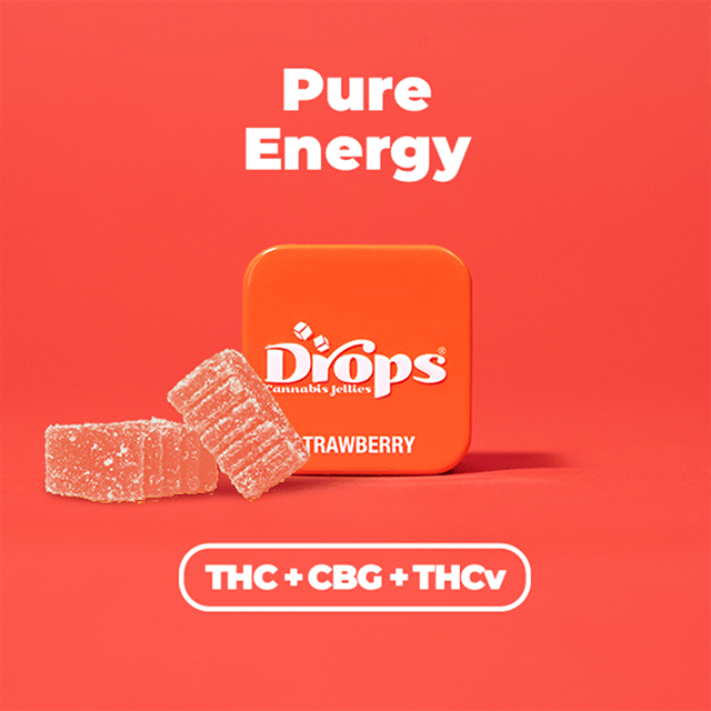 Strawberry Pure Energy 4:1 CBD Gummies 2-Pk 50mg