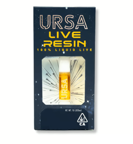 Ruby Juice Live Resin Cart 1g - Ursa -  - $35 - Vapes