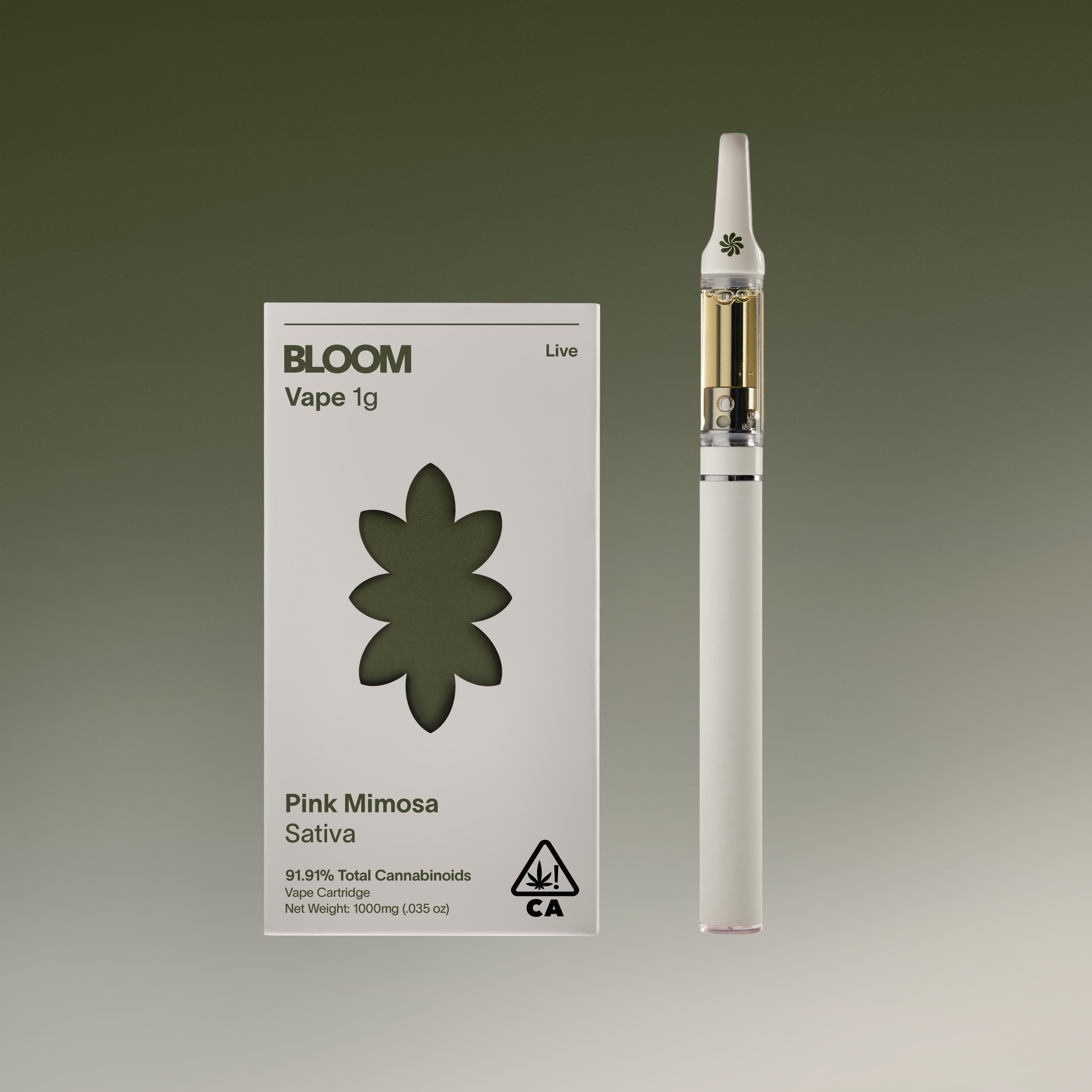 Pink Mimosa Live Vape Cartridge | 1g - The Bloom Brand - - $30 - Vapes