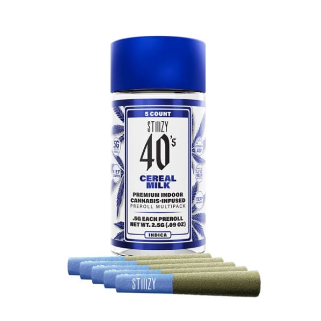 $35.92 Pre Rolls 40s Cereal Milk 2.5g - Stiiizy -  - $25 - Pre-Rolls