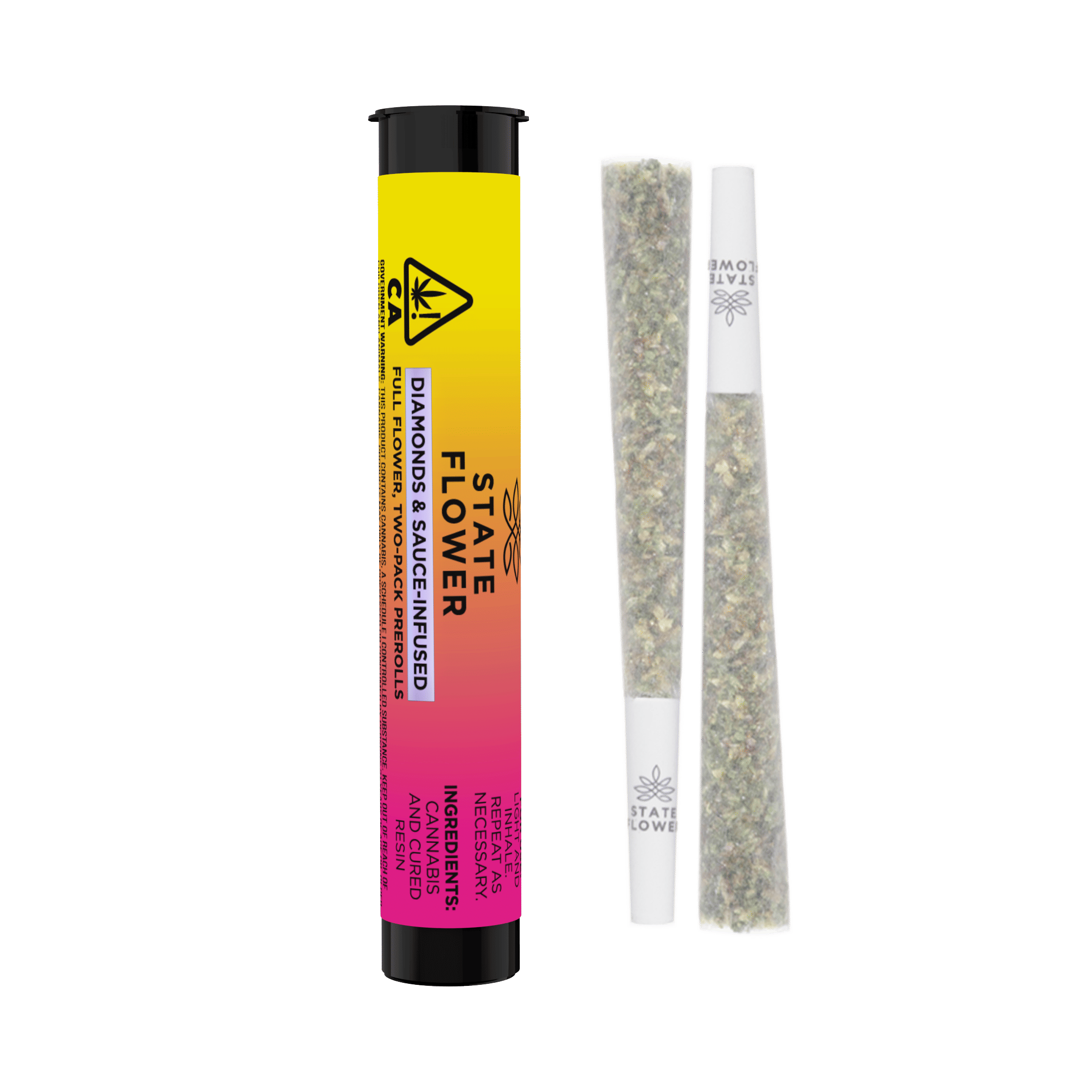 Jack Herer - 1g Infused Pre-Roll (2pk) - State Flower - Infused PR - Indica Dom - $10 - Infused Preroll Pack