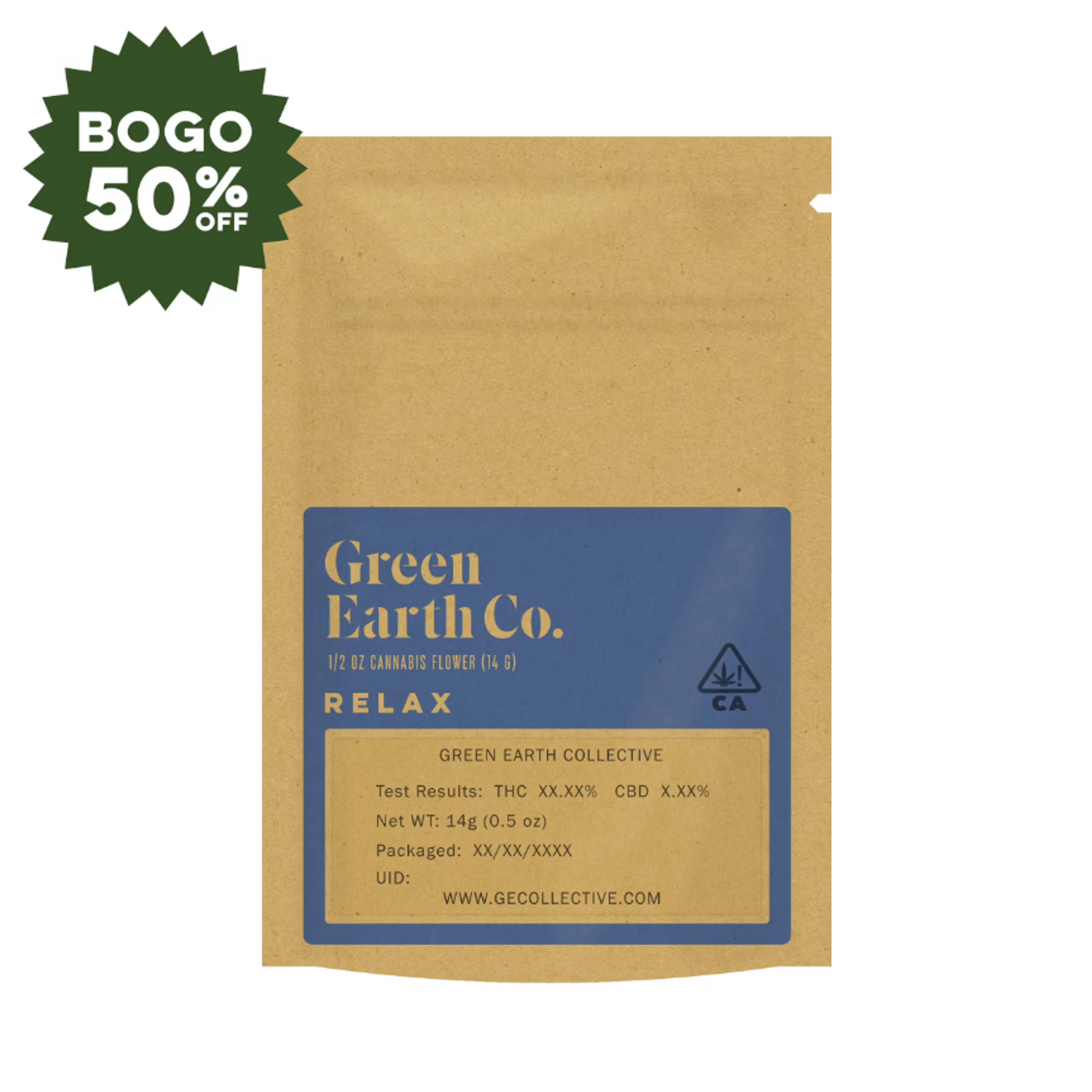 Green Earth: Top Shelf Runtz 1/2 Oz Pre-pack - 14g - Green Earth Co. - - $95 - Flower