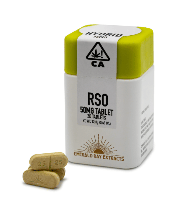 Emerald Bay Extracts: Hashburger - 50mg RSO Tablets - Emerald Bay Extracts -  - $57 - Tablets & Capsules