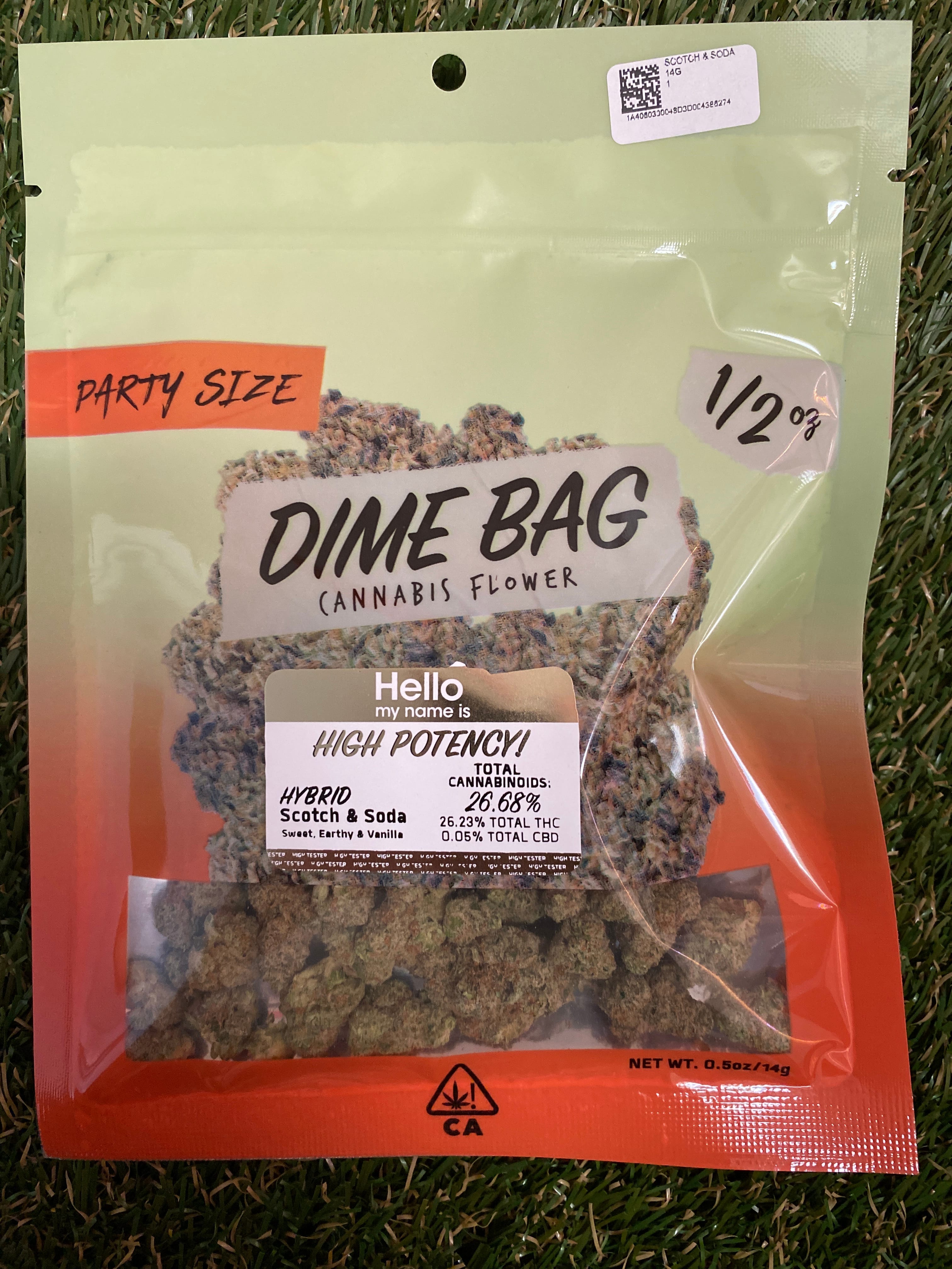 SCOTCH & SODA 14G - Dime Bag -  - $36 - Flower