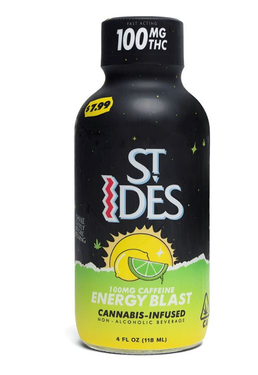 ENERGY BLAST | 4OZ SHOT 100MG + 100MG CAFFEINE - St. Ides -  - $6 - Drinks