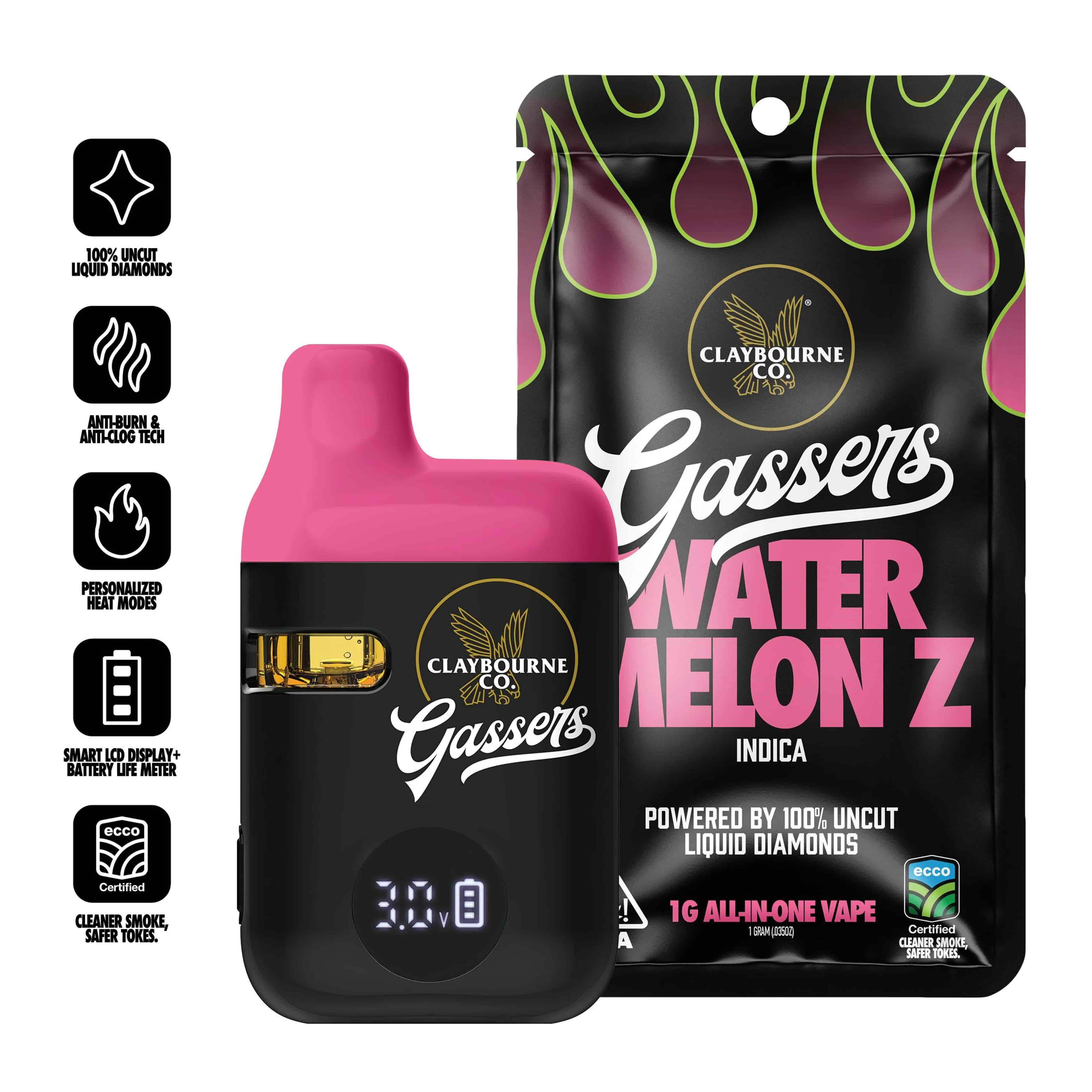 Gassers - King Louis OG 1g Liquid Diamonds AIO Vape - Claybourne | Order Cannabis Online | Jurupa Valley Dispensary in CA Gassers - King Louis OG 1g Liquid Diamonds AIO Vape - Claybourne | Order Cannabis Online | Jurupa Valley Dispensary in CA