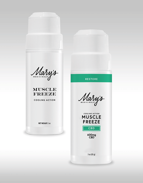 Muscle Freeze CBD 600mg Large (3oz)