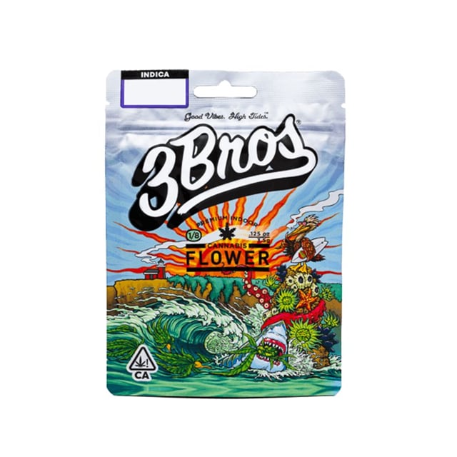 3 Bros Indoor Flowers - Black Velvet (28g Indica)