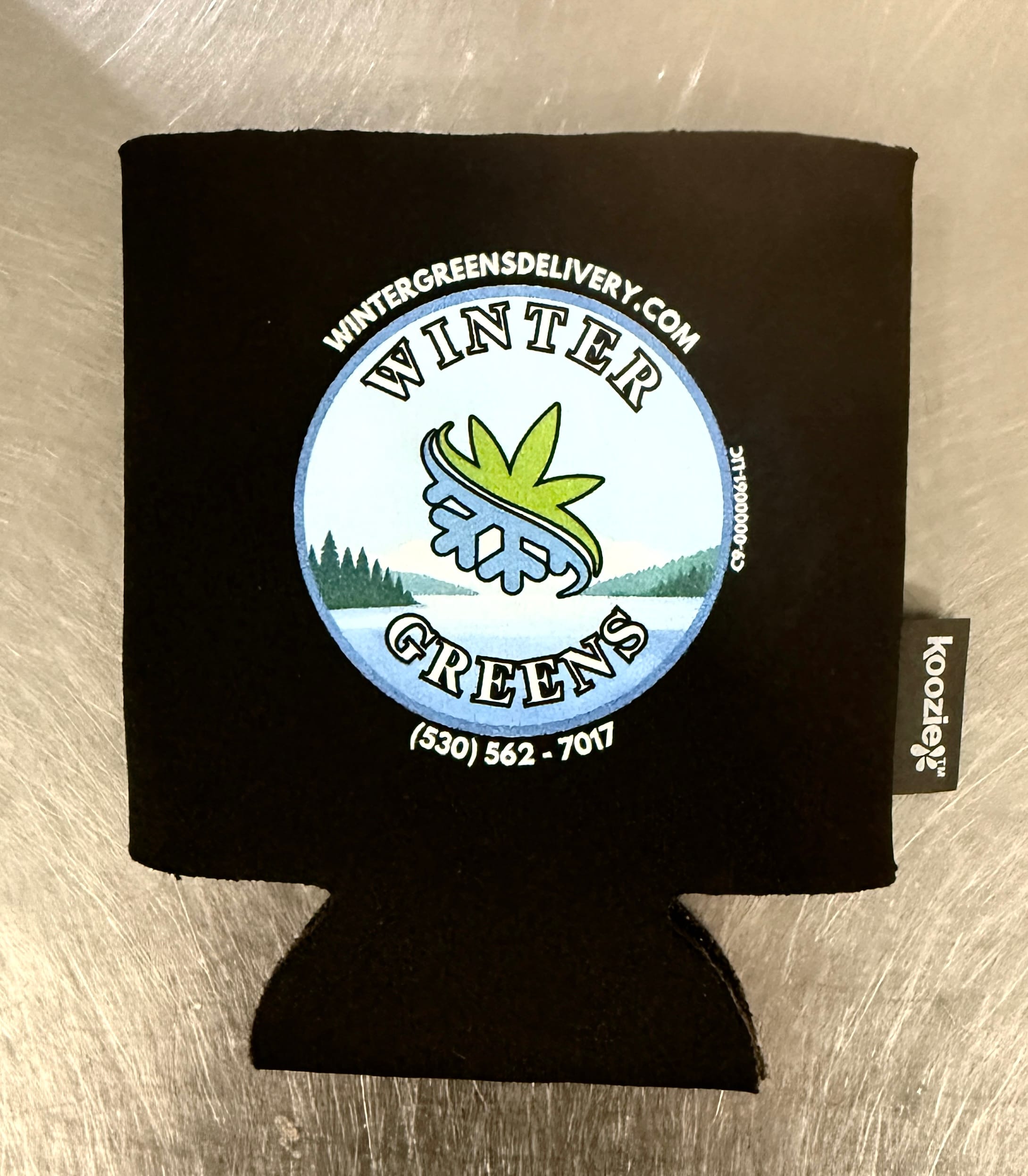 *NEW!* Winter Greens Beverage Koozie - Winter Greens -  - $4.20 - Apparel