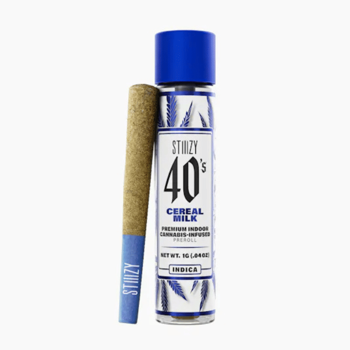 STIIIZY 40's | 1g Cereal Milk Preroll - - STIIIZY -  - $20 - Pre-Rolls