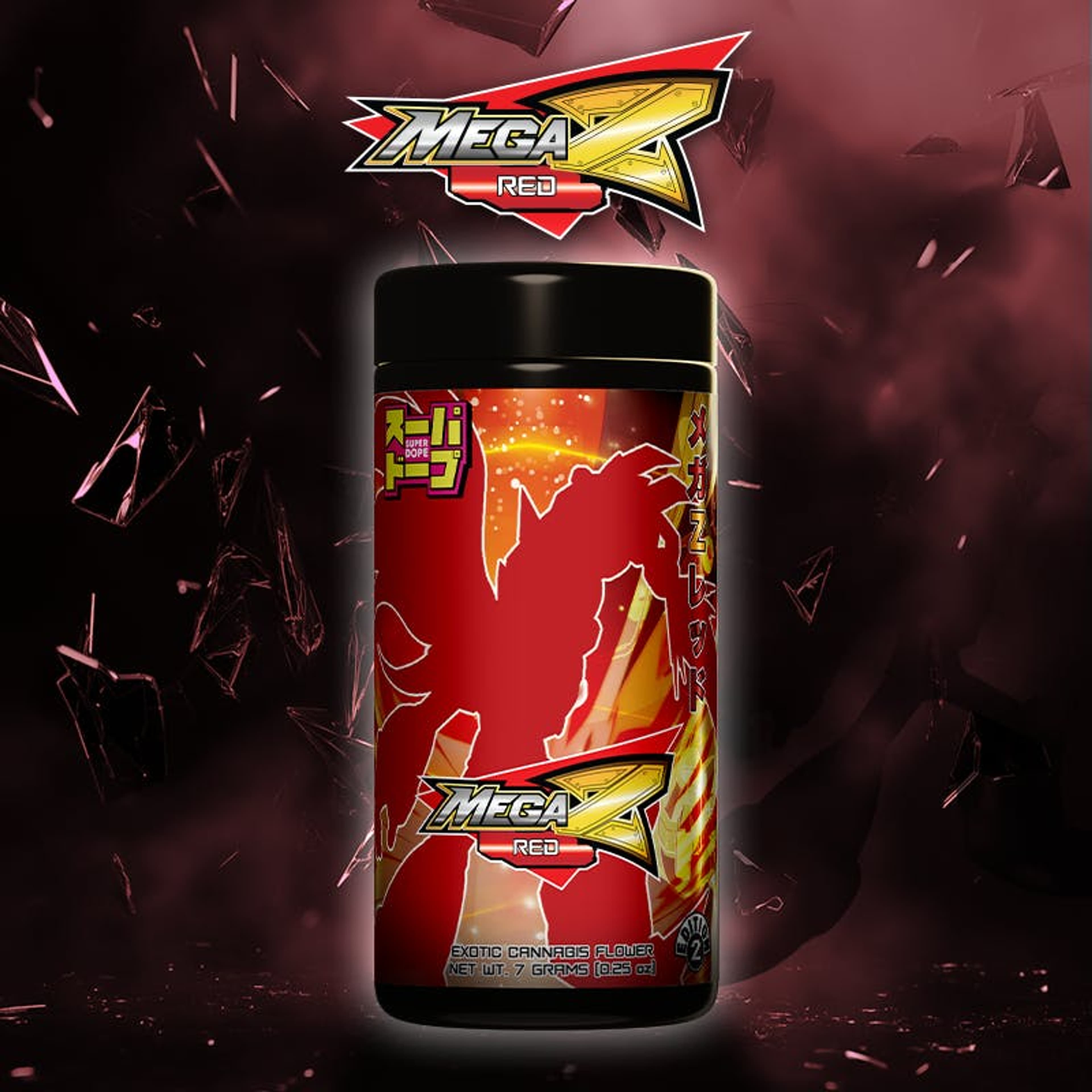 Mega Z Red 25.55% - 7G - Super Dope - Mega Z Red (I) - $110 - Flower