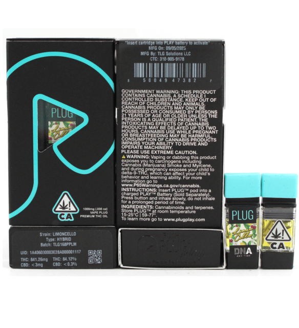 Limoncello DNA 1g cart Vape Cart : PLUGPLAY Limoncello DNA 1g cart Vape Cart : PLUGPLAY