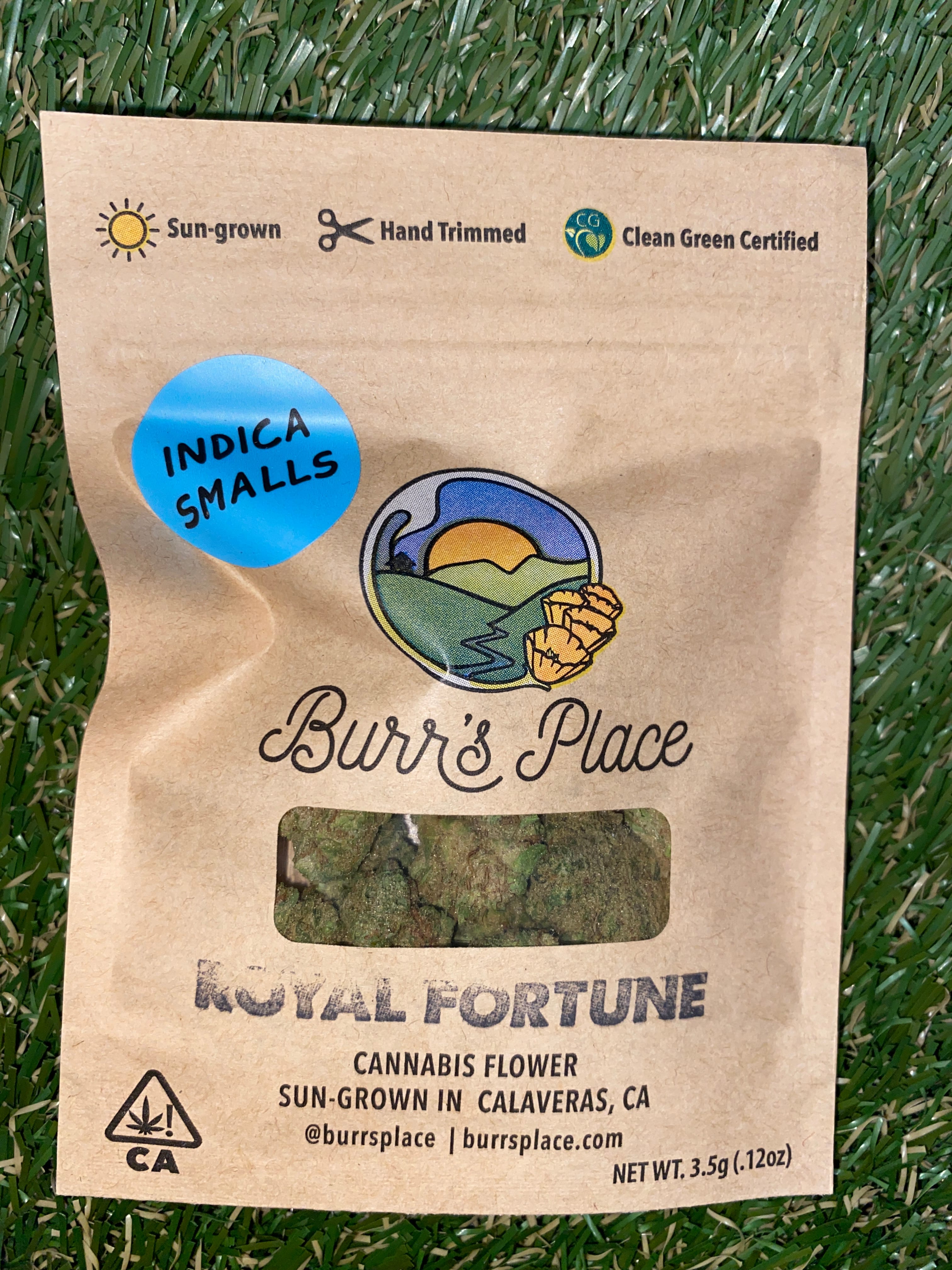 ROYAL FORTUNE 3.5G SMALLS - BURR'S PLACE -  - $8.60 - Flower