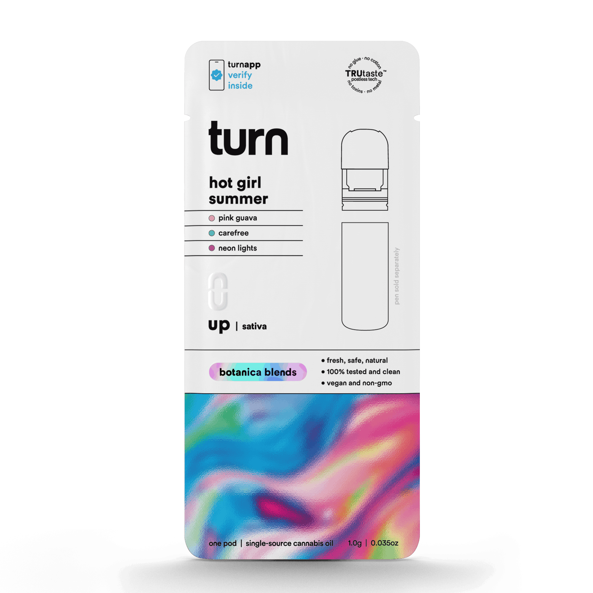 1.0g POD | hot girl summer | botanica blends | up | - Turn -  - $35 - Vape Pens