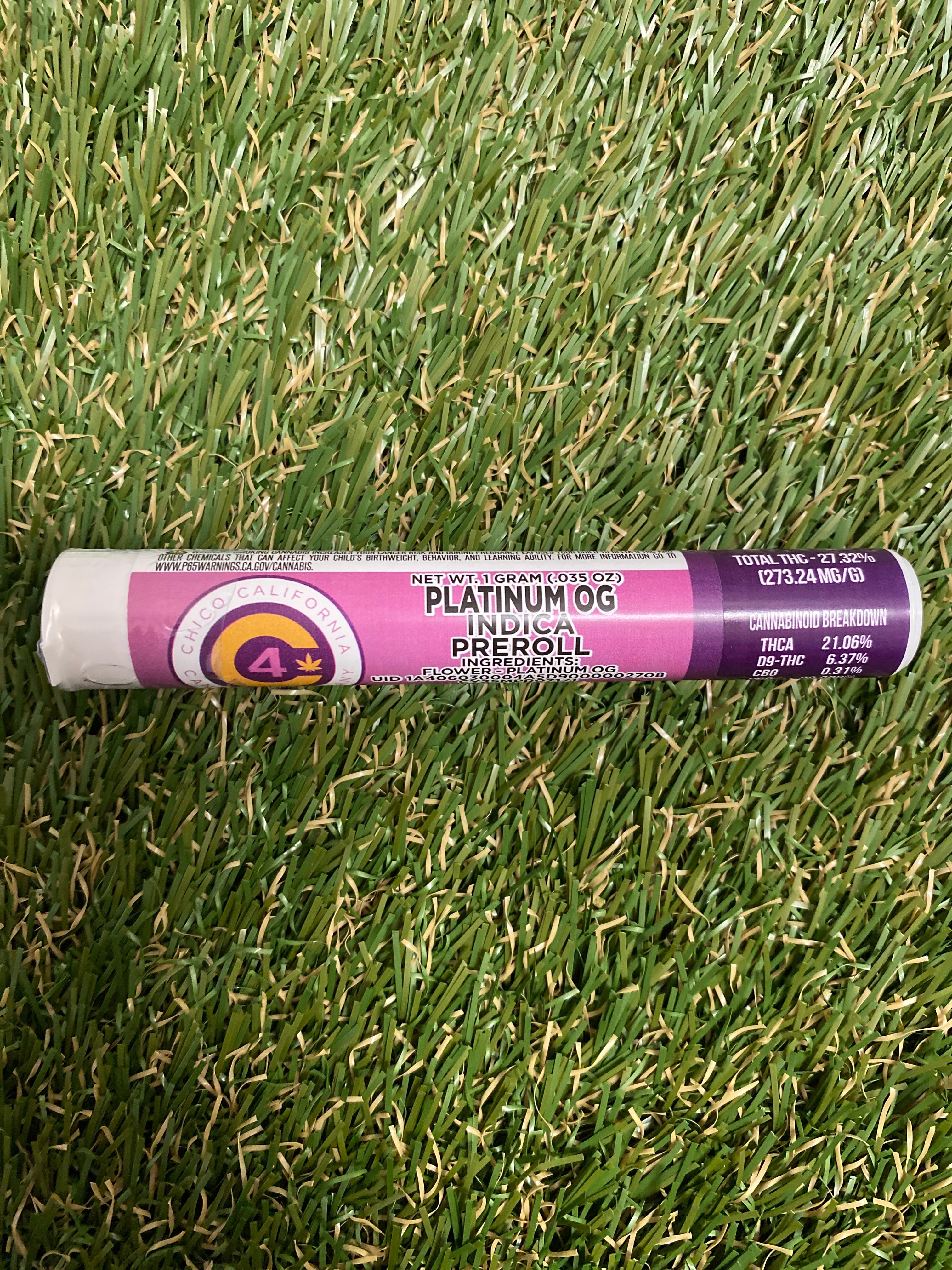 PLATINUM OG 1G - C4 -  - $2.68 - Pre-Roll Flower