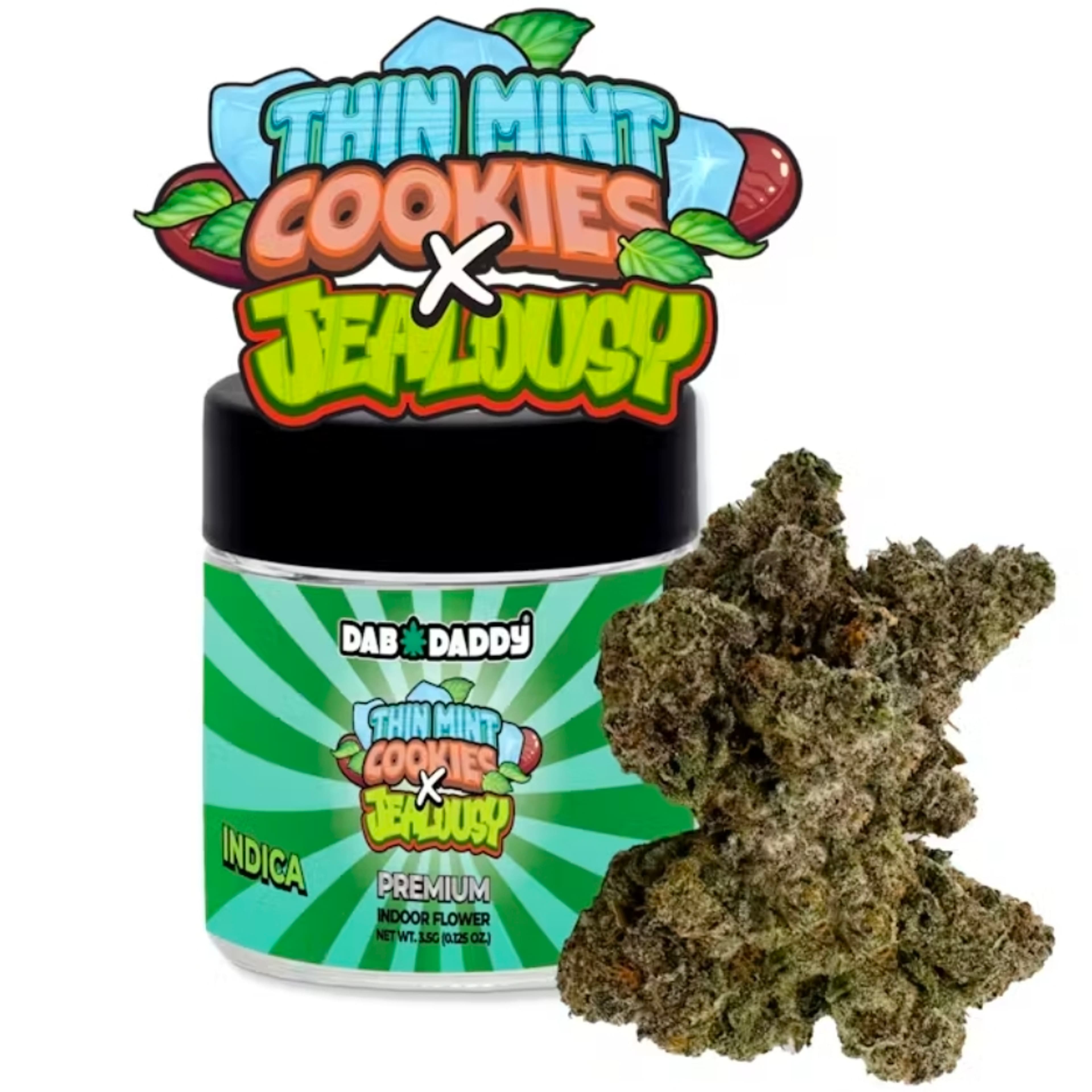 Premium Flower - Thin Mint Cookies X Jealousy - 3.5g - - $25.99 - Flowers