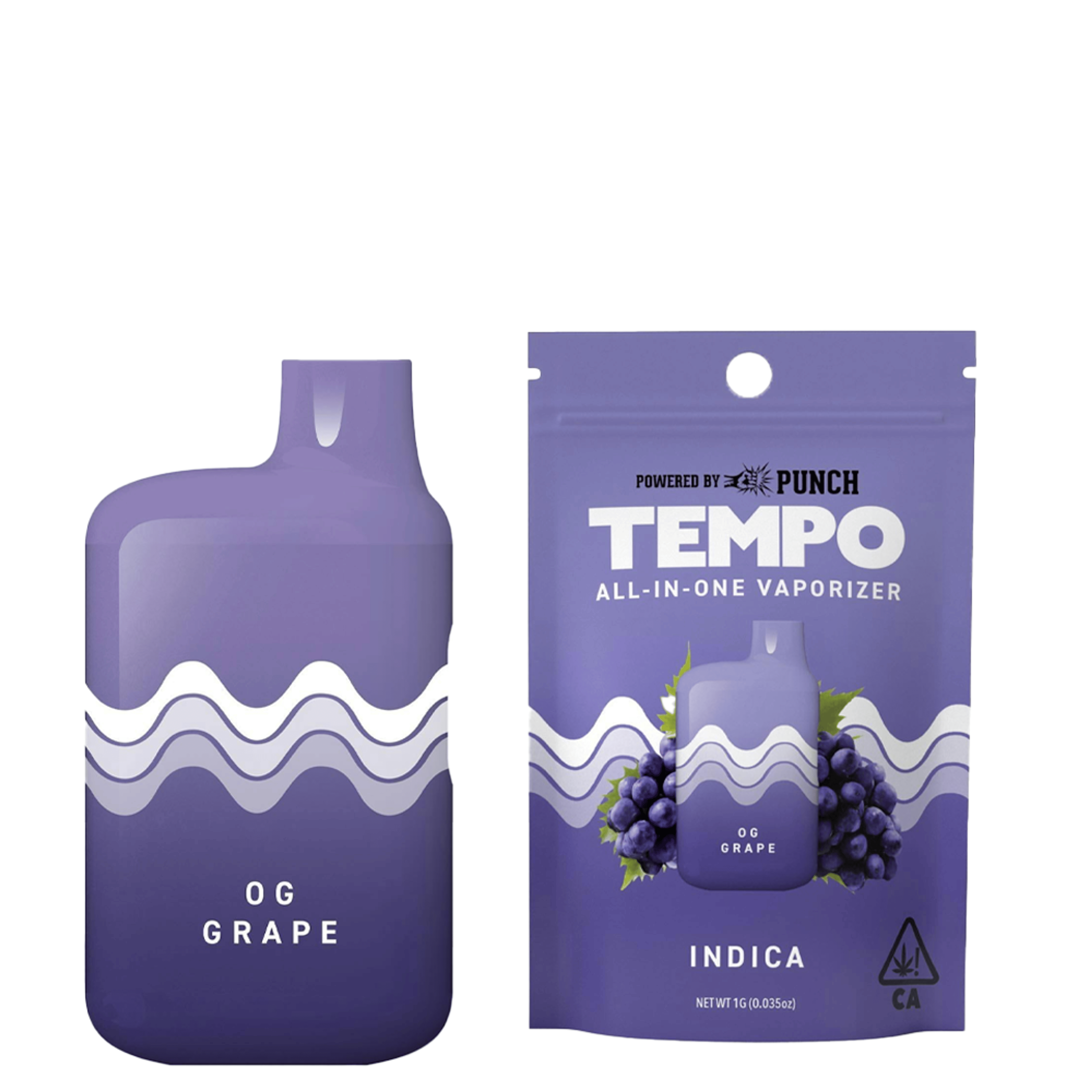 OG Grape Disposable (1G) - Tempo - - $25 - Cartridge